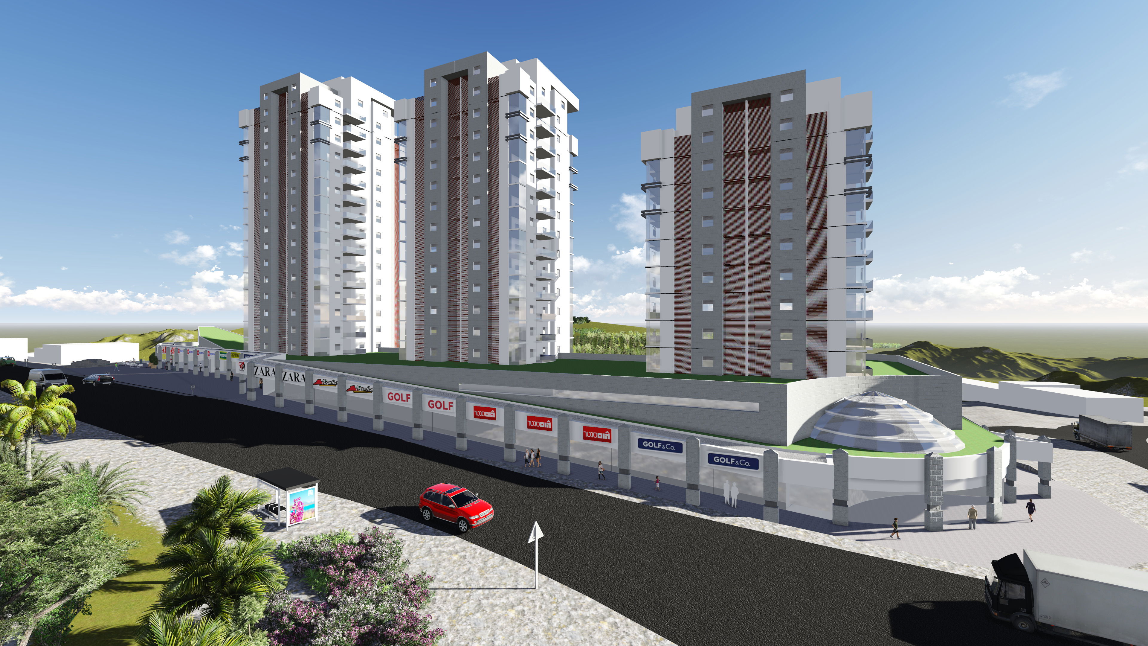 Safed - Strauss Towers