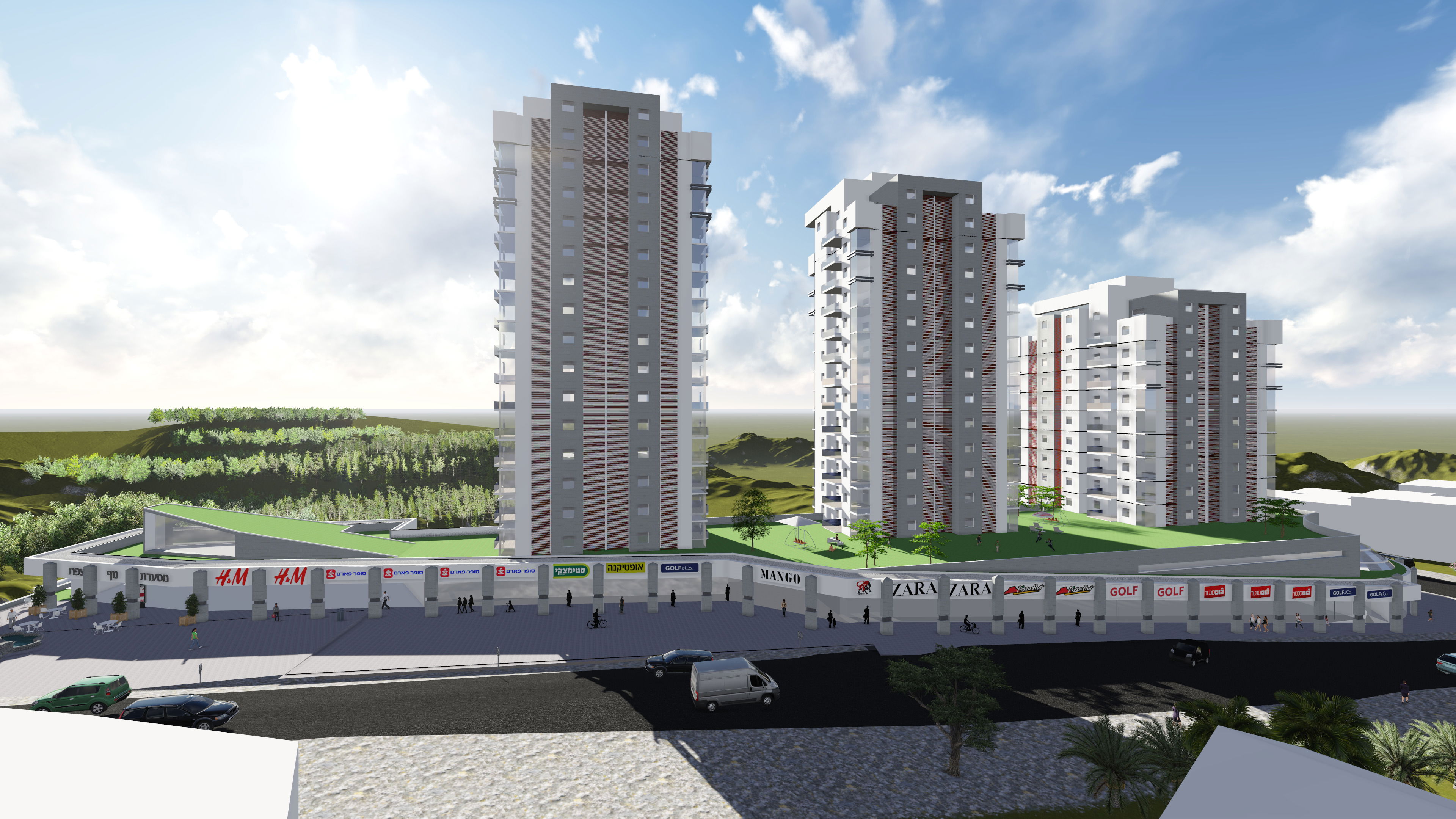 Safed - Strauss Towers