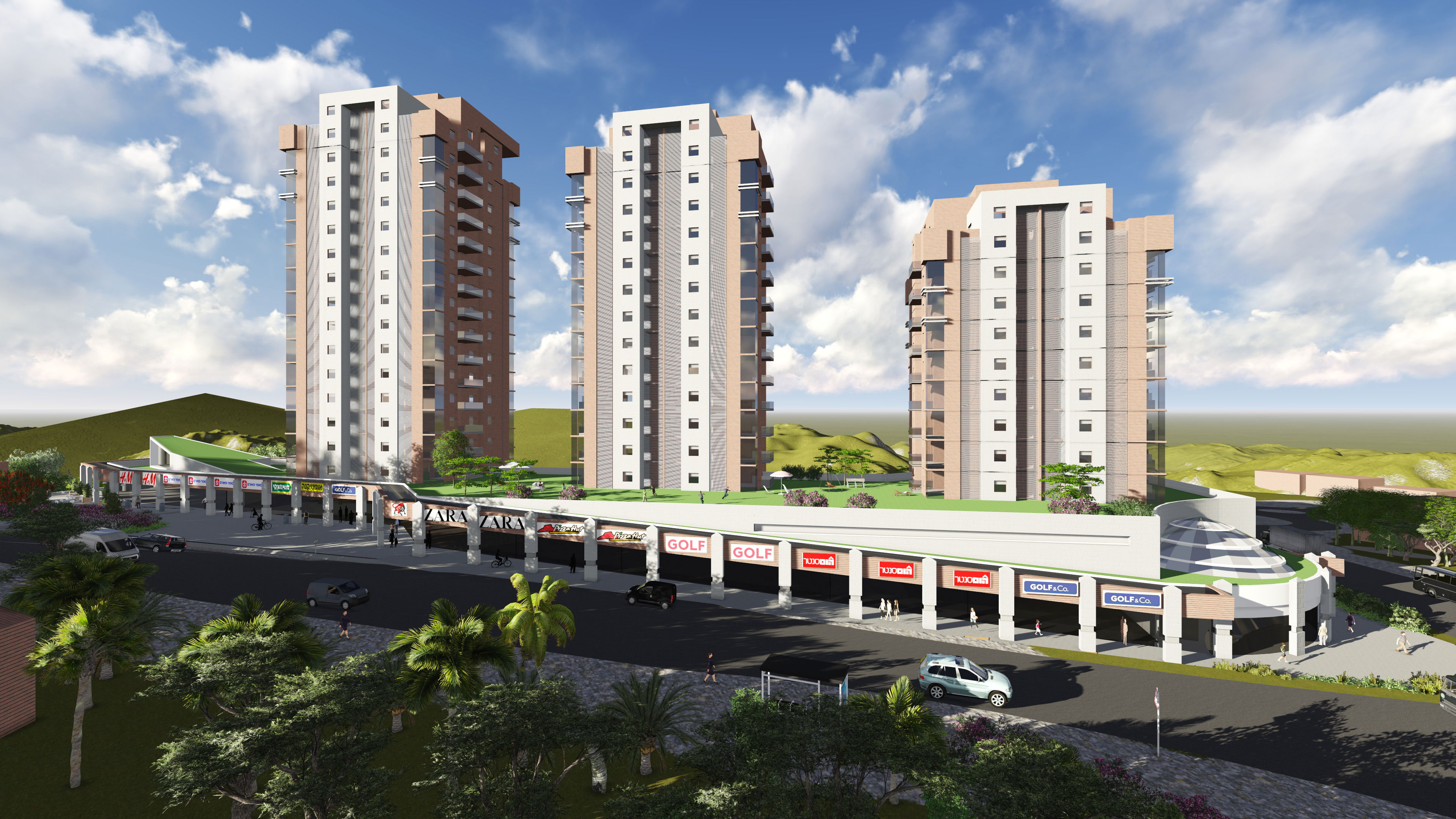 Safed - Strauss Towers