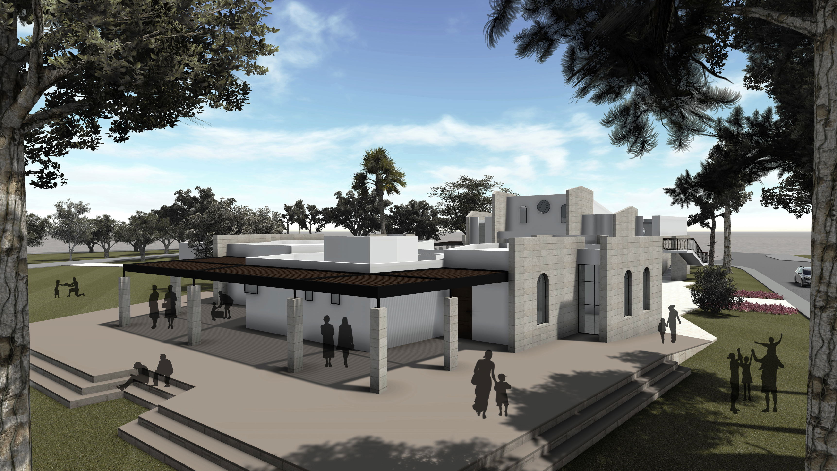 Moshe Tsafaria - Synagogue