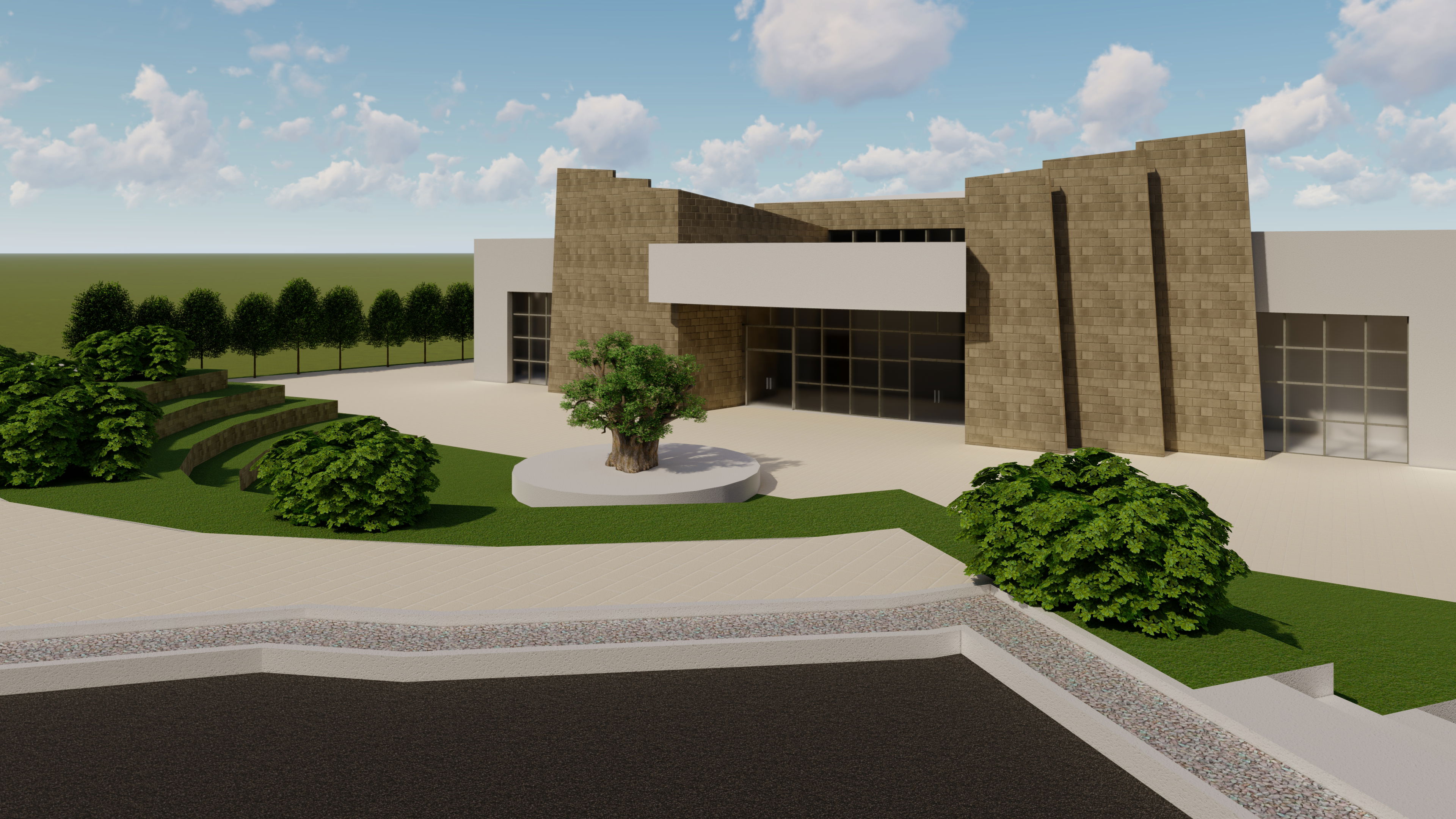 Moshav Zoraim - the "Sowers" Synagogue