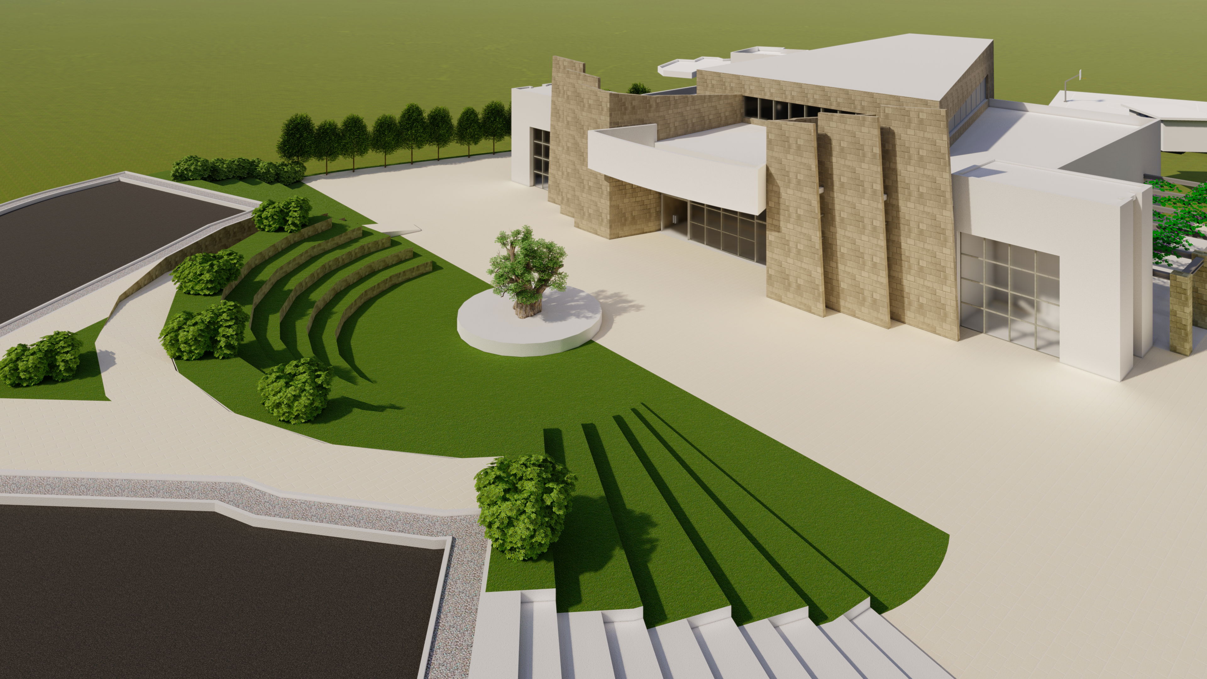 Moshav Zoraim - the "Sowers" Synagogue