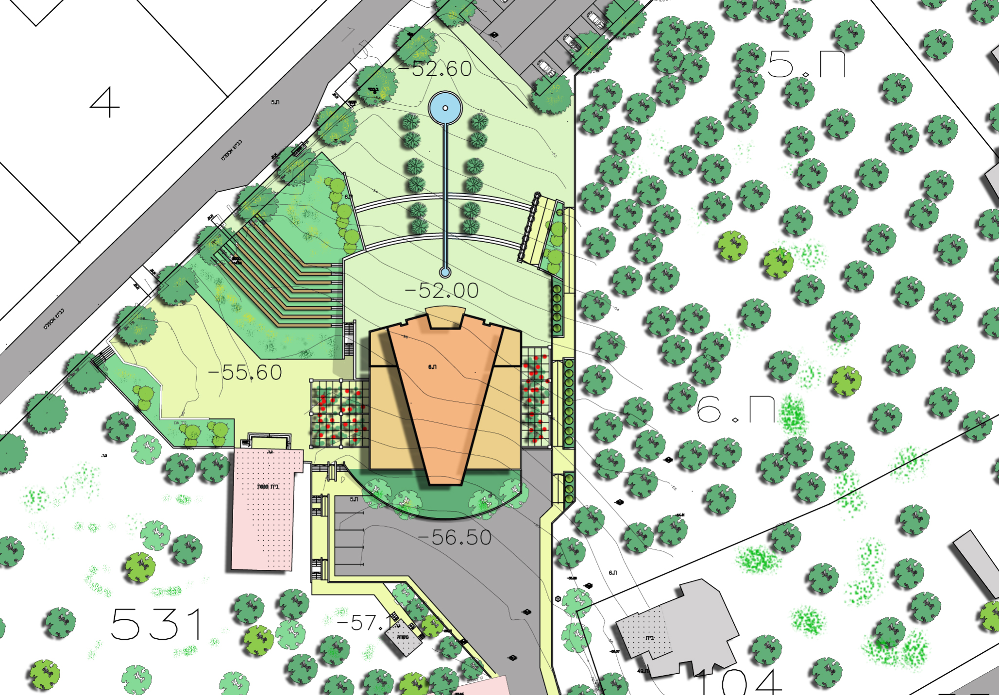 Moshav Zoraim - the "Sowers" Synagogue