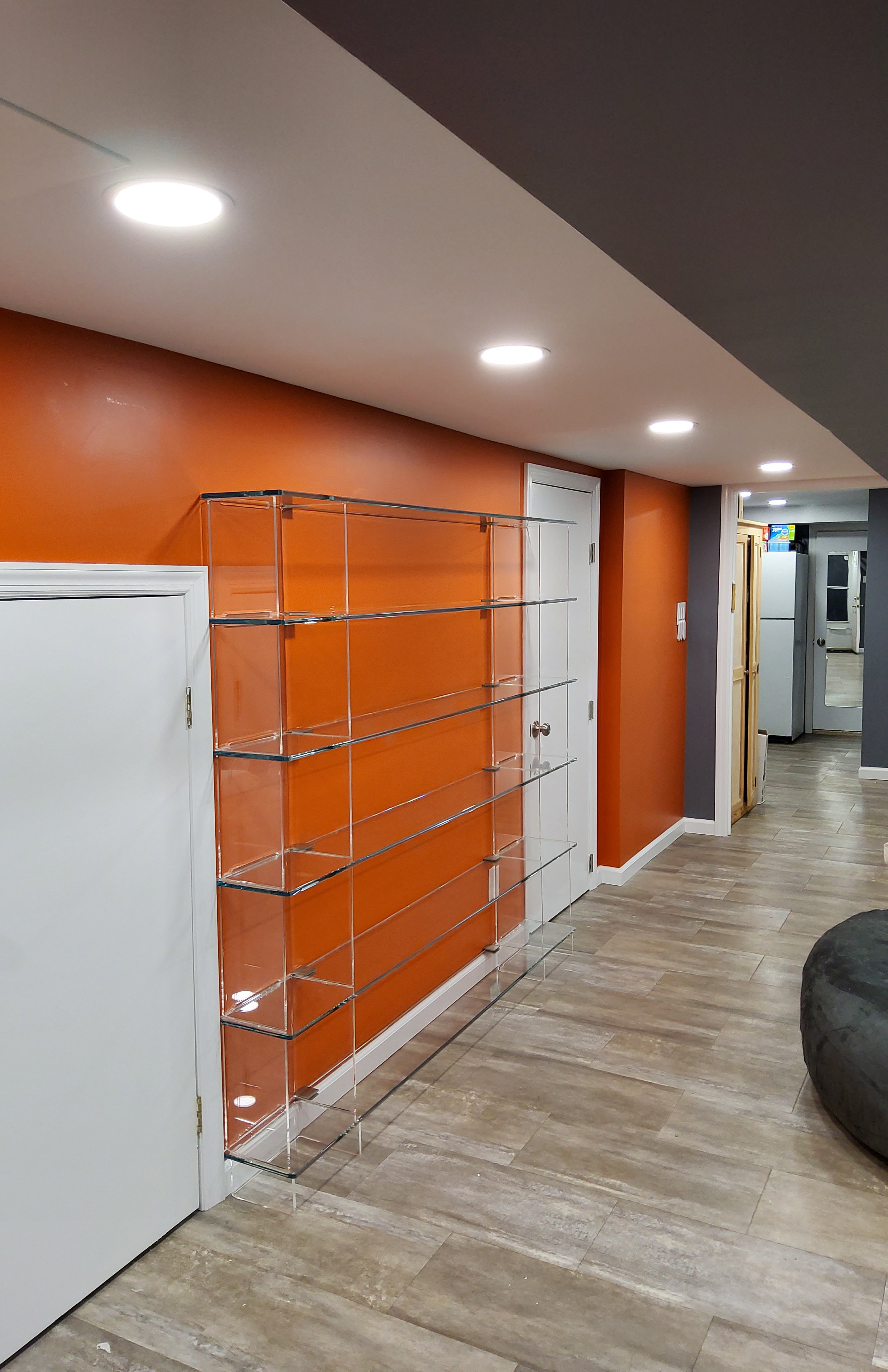 כוננית זכוכית UltraClear