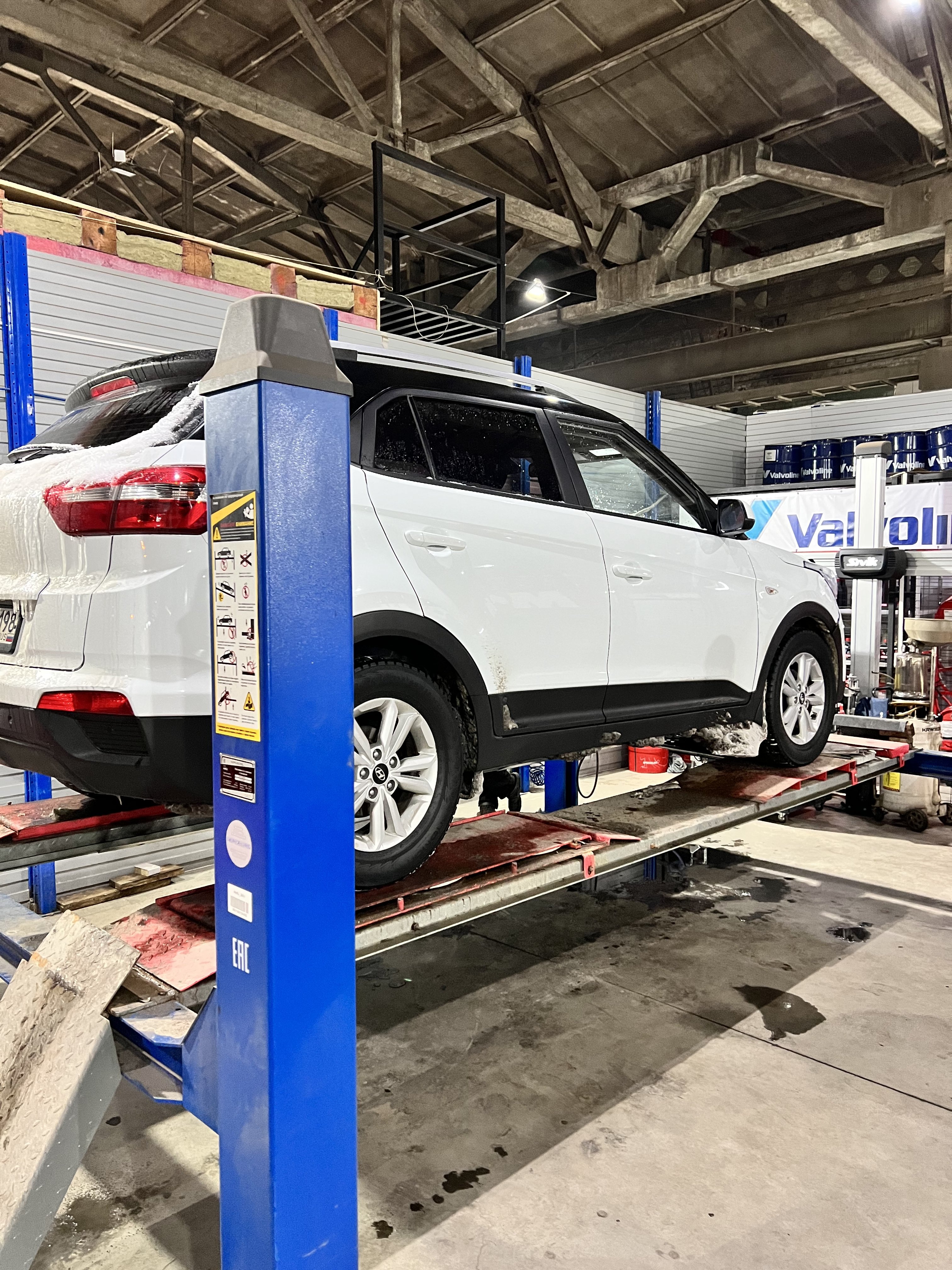 Hyundai Creta замена масла в акпп Motul Team