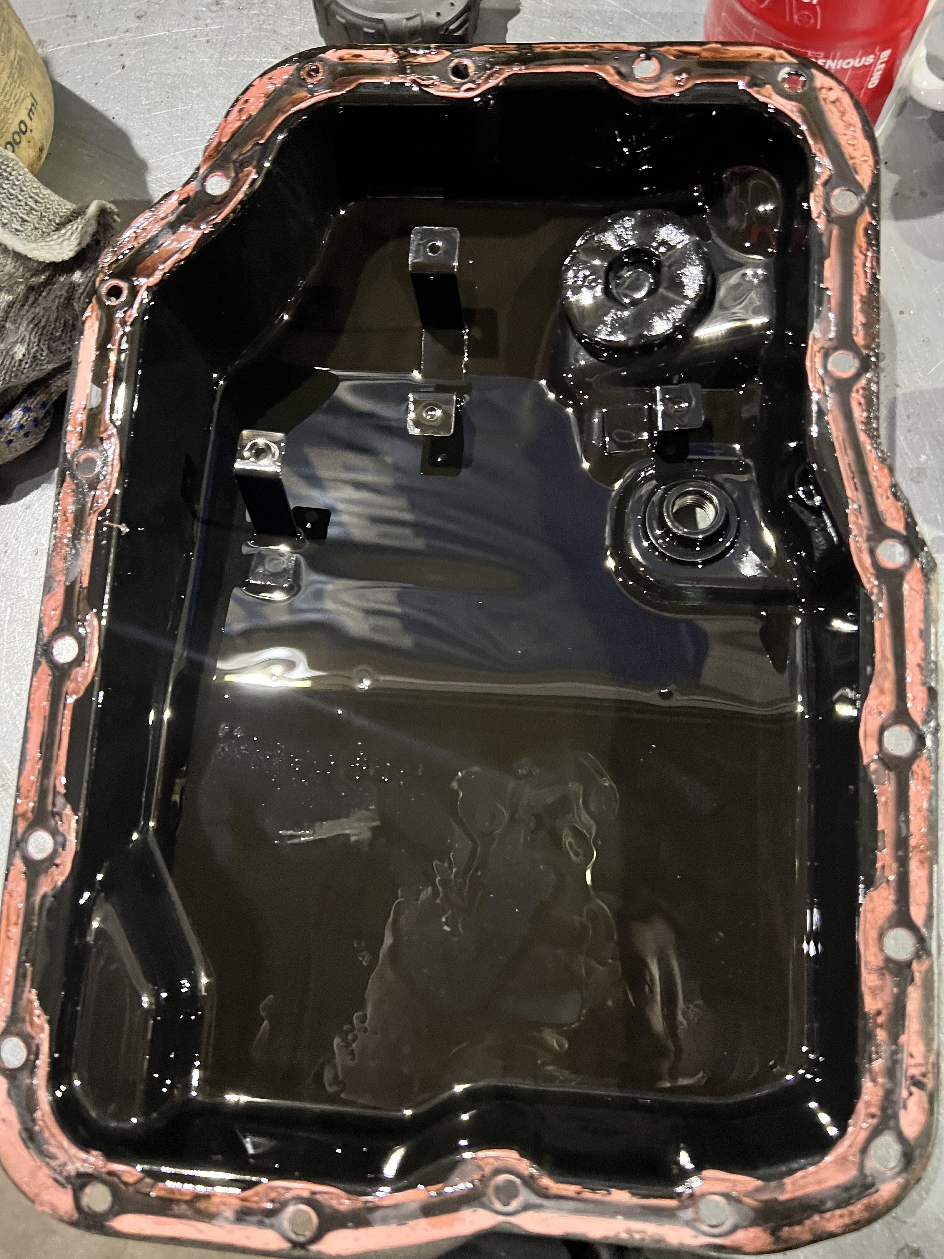 Демонтированный поддон акпп Mazda 5 5f27e