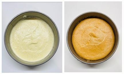 Cukormentes vanília torta fázis fotó 2
