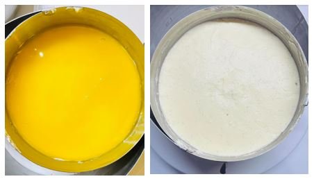 Cukormentes vanília torta fázis fotó 7