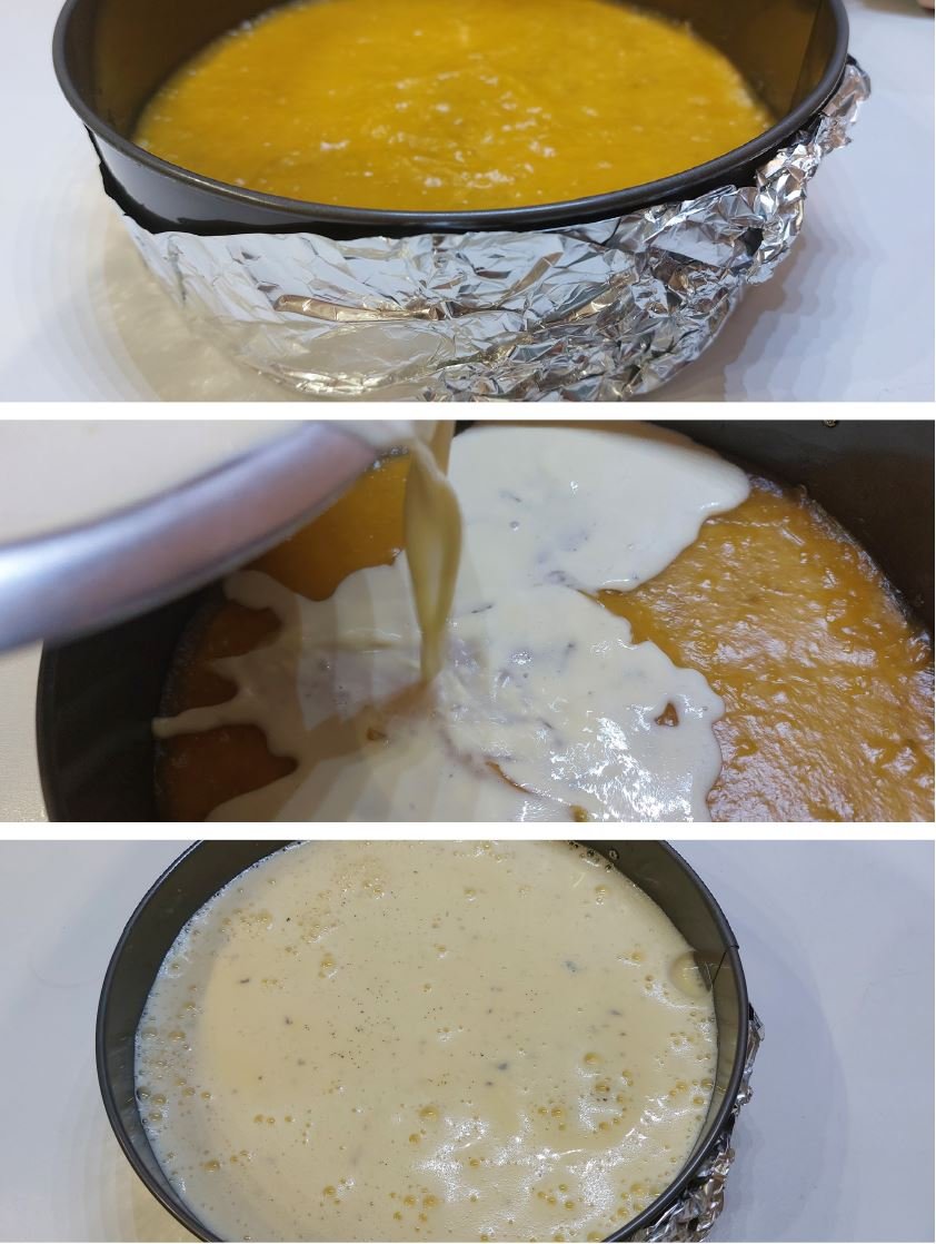Creme brulee torta fázis fotó 5