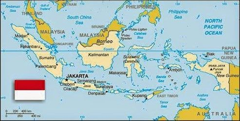 Dan indonesia titik-titik titik-titik terletak diantara samudra Negara Indonesia