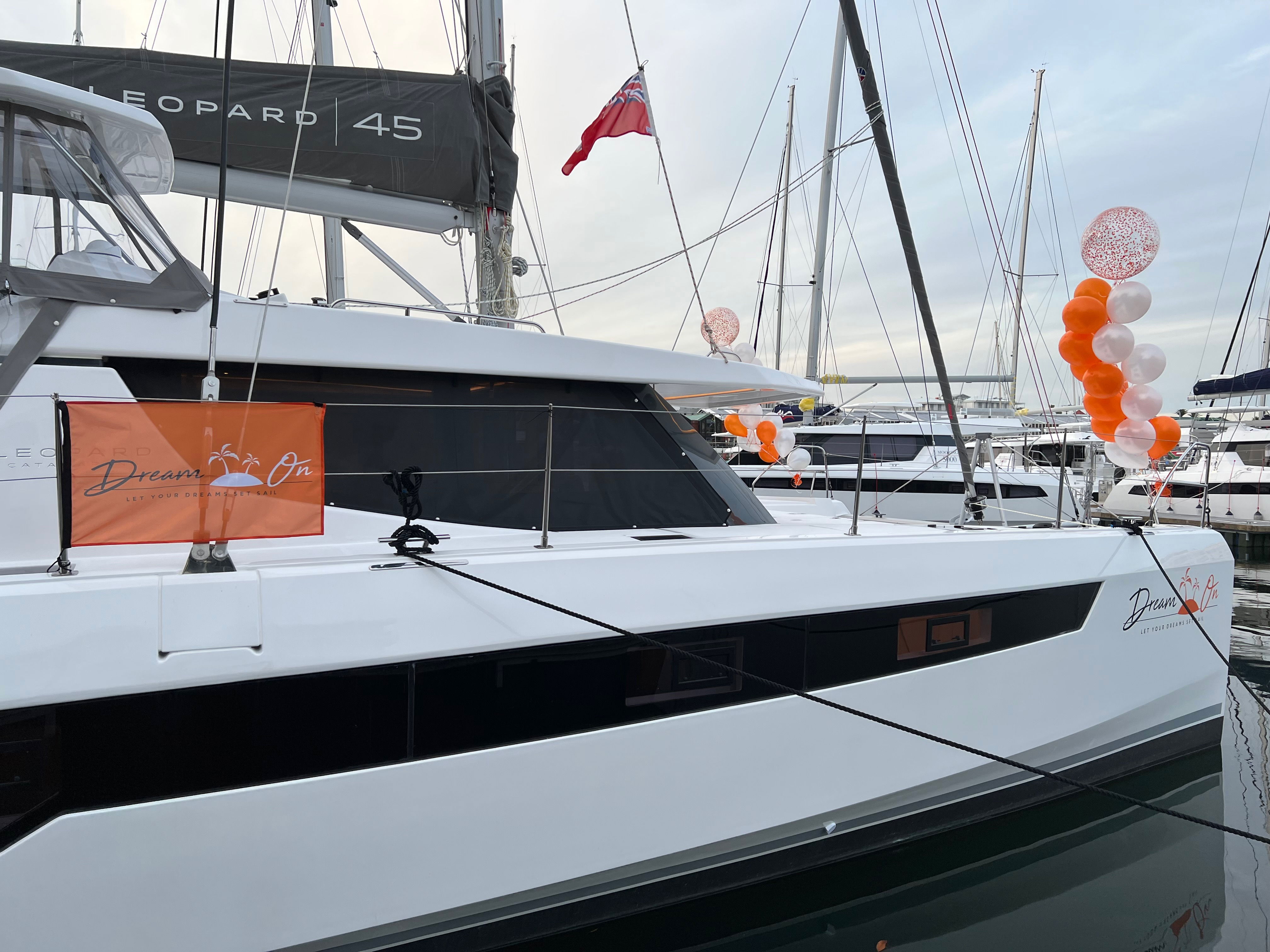 YACHT CHRISTENING SAILING DREAM ON