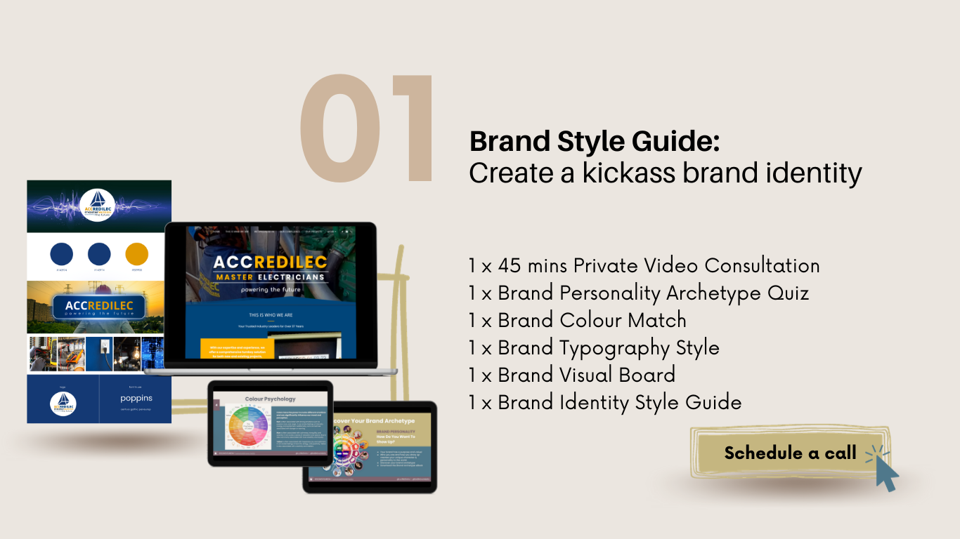 create a kickass brand identity and style guide