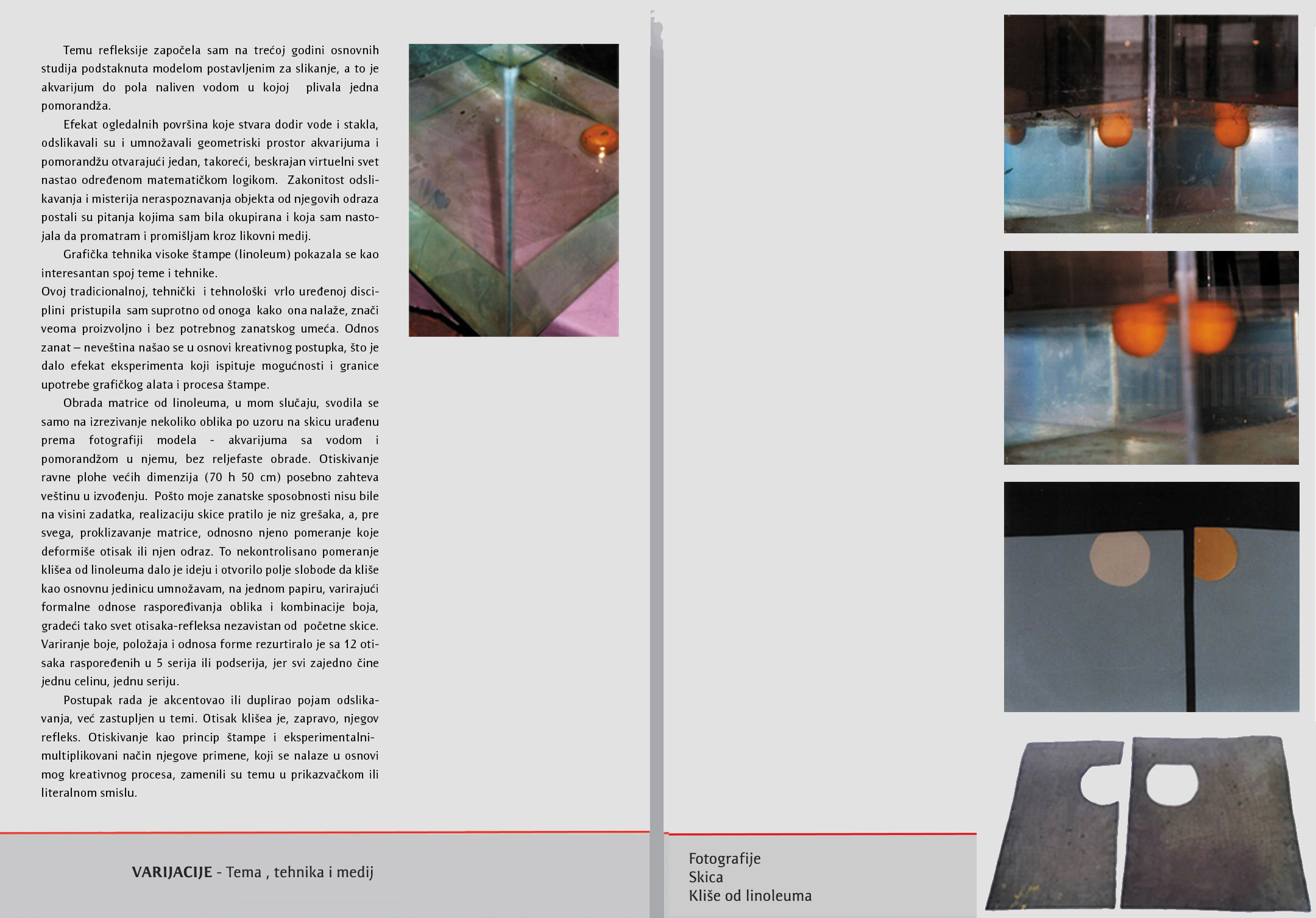 Student exhibition, FLU Belgrade (2002)