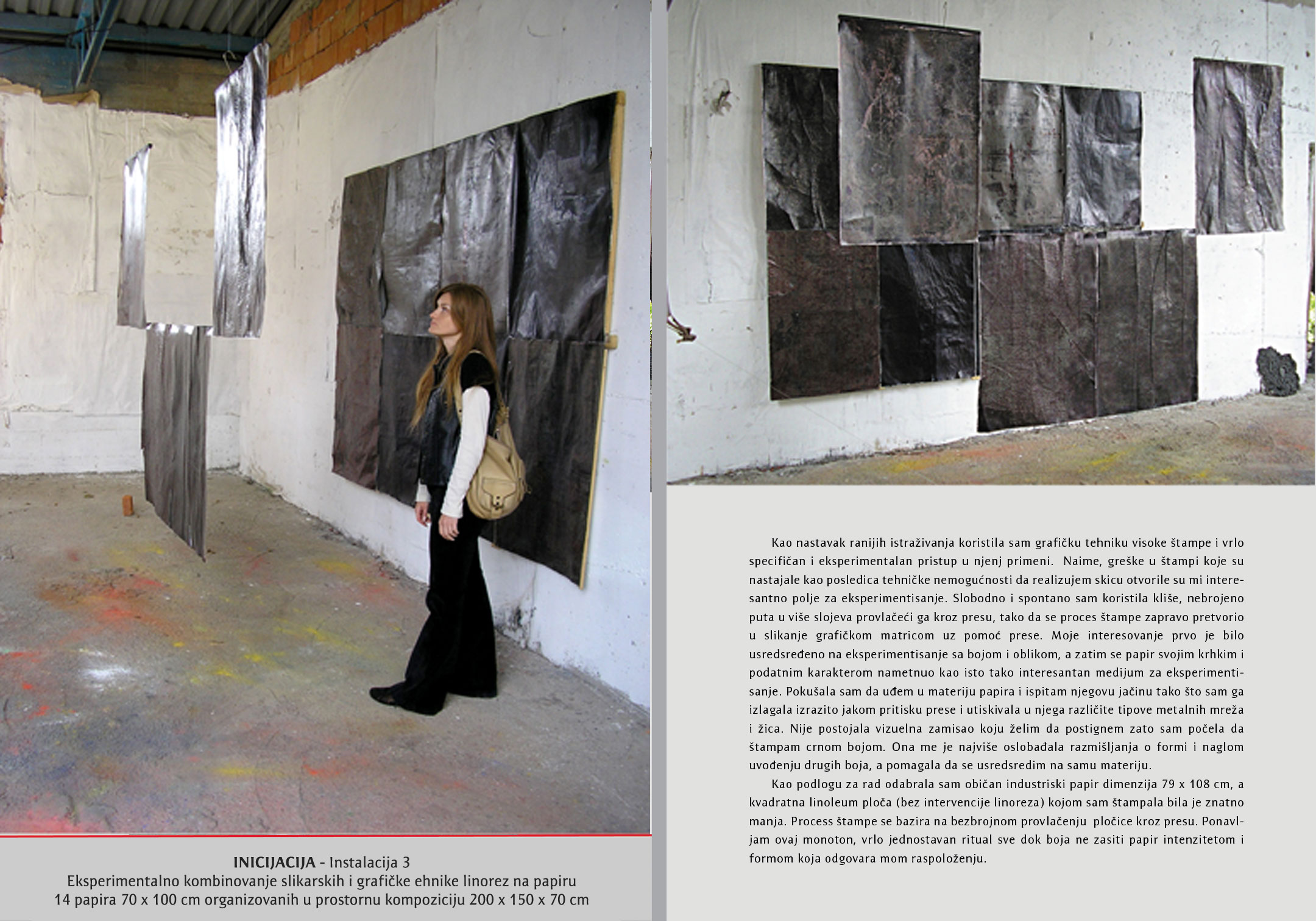 Graduation exhibition, FLU, Belgrade