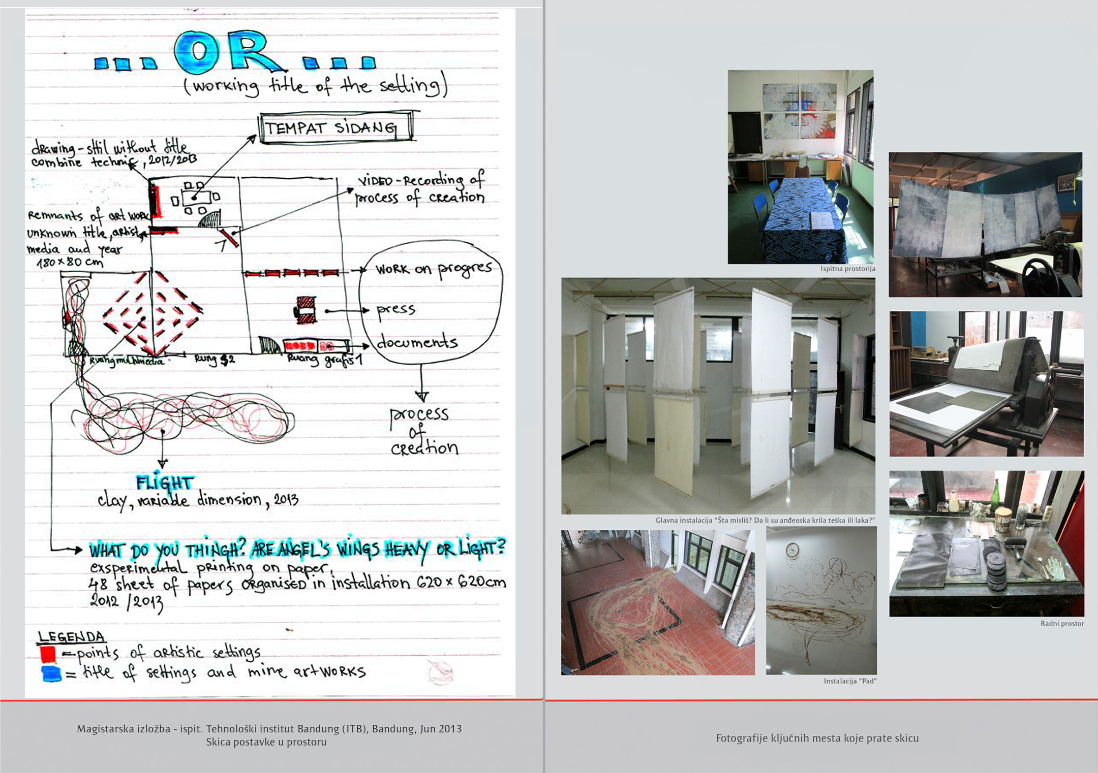Master Exhibition, ITB Institute of Technology, Faculty of Art and Design, Bandung, Indonesia, 2013