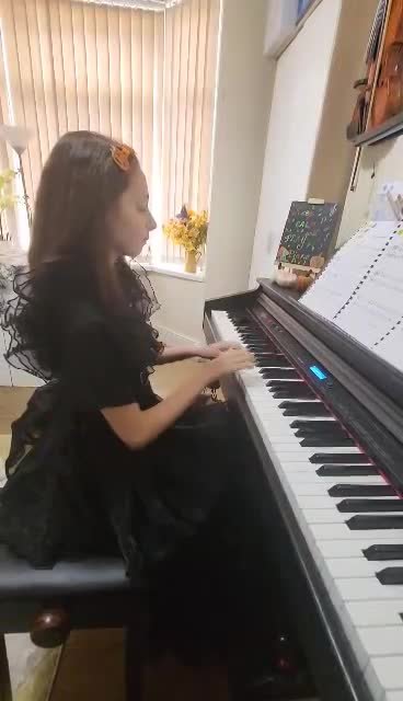 CELIA- FIRST PRIZE EXCELLENCE- NATIONAL AND INTERNATIONAL PIANO CONTEST: MUSIC OF HALLOWEEN thumbnail