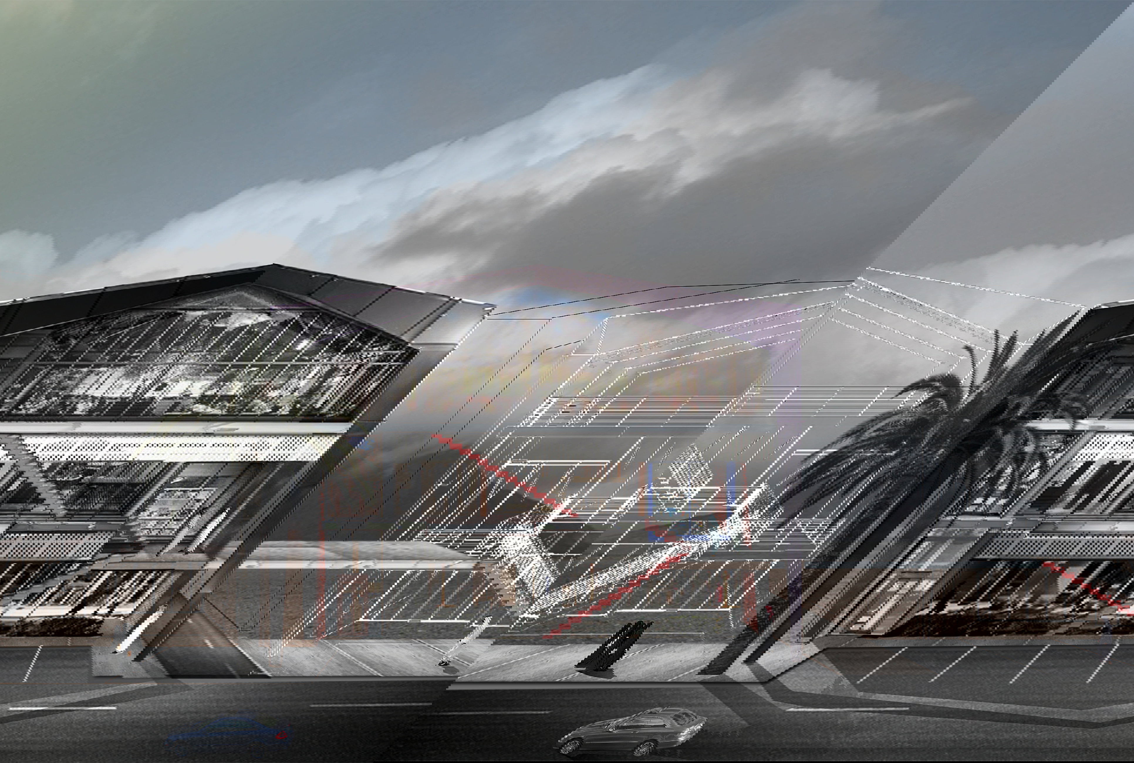 مبنى شوران التجاري