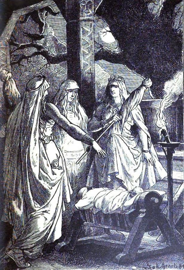 Norns and cradle