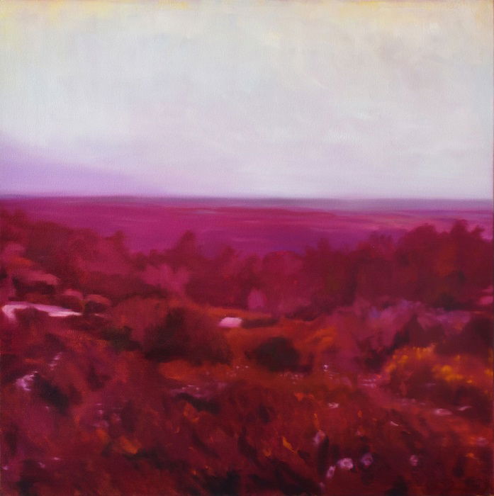 Dan Orimian, Untitled, 2024, oil on canvas, 100x100 cm 2