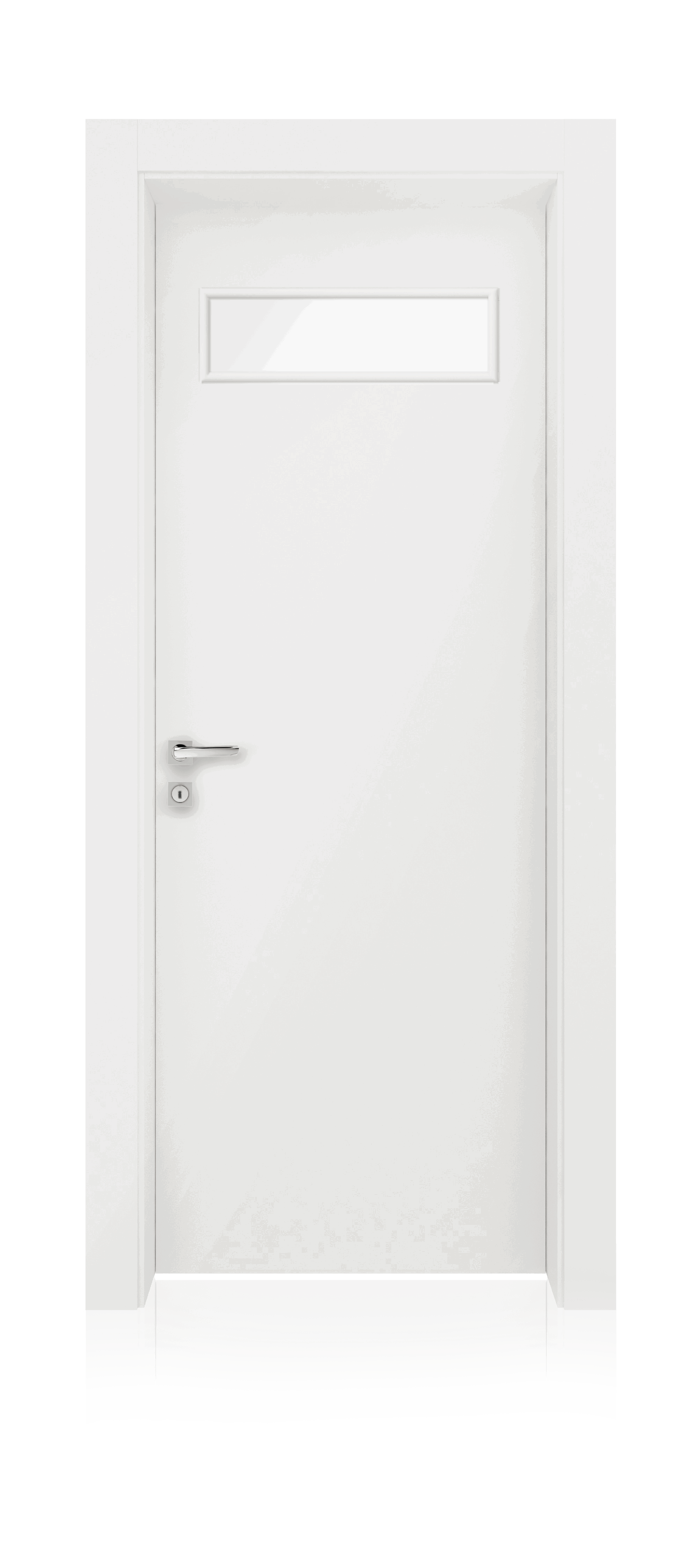 DOORS WITH SPECIAL CONSTRUCTION FOR GLASS