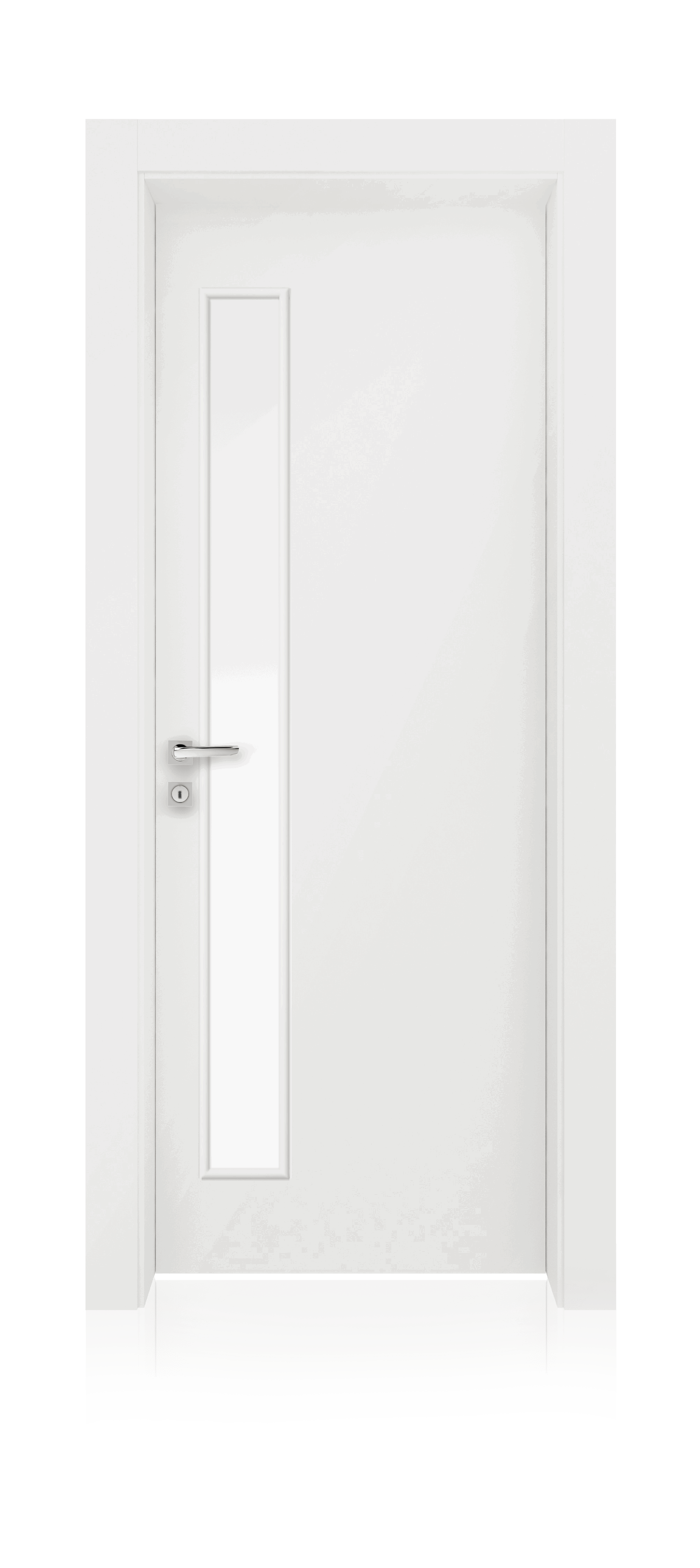 DOORS WITH SPECIAL CONSTRUCTION FOR GLASS