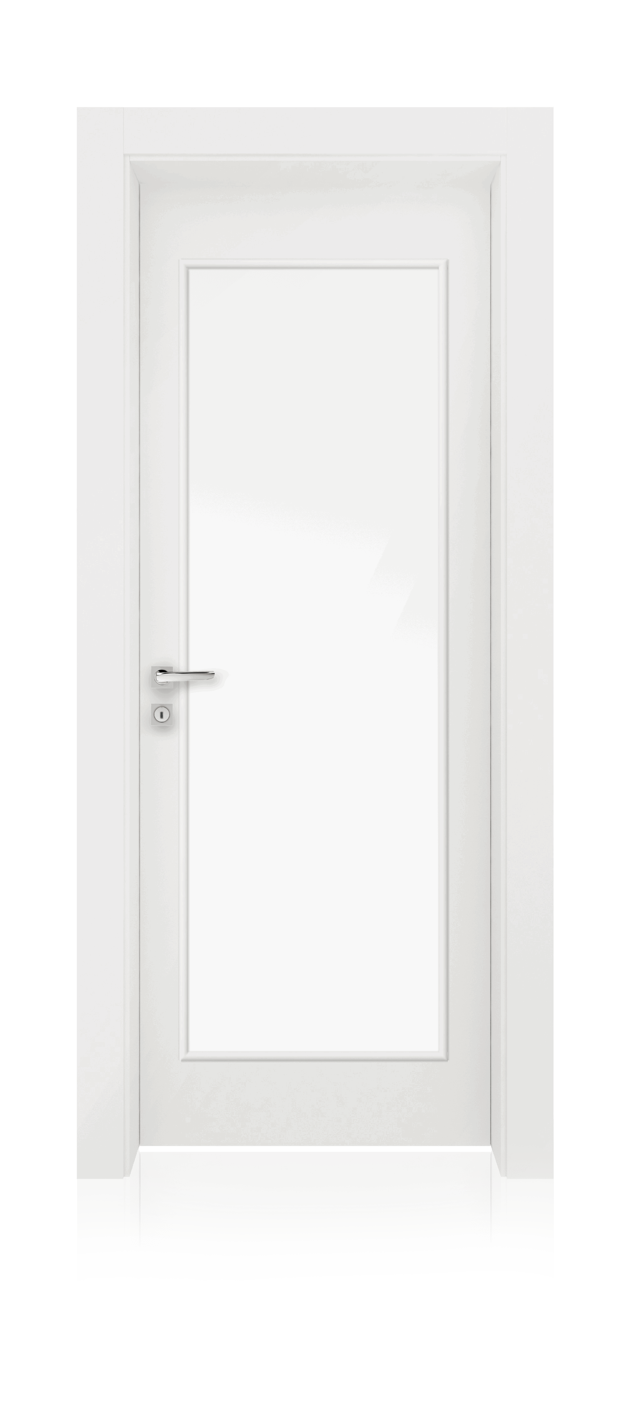 DOORS WITH SPECIAL CONSTRUCTION FOR GLASS