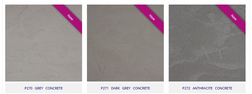 Selection MDF in acrylic finishes