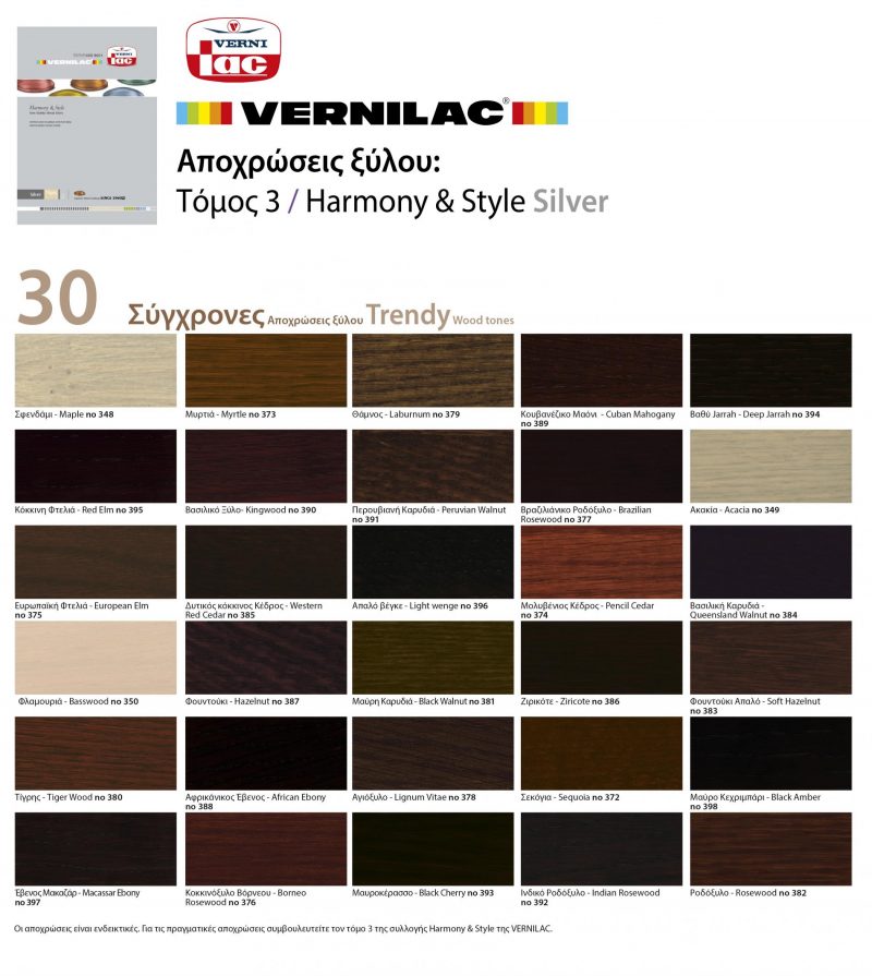 VERNILAC water varnishes for painting solid wood & veneer.