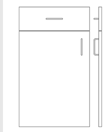 STAMPED KITCHEN/WARDROBE DOORS