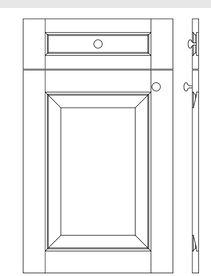 STAMPED KITCHEN/WARDROBE DOORS