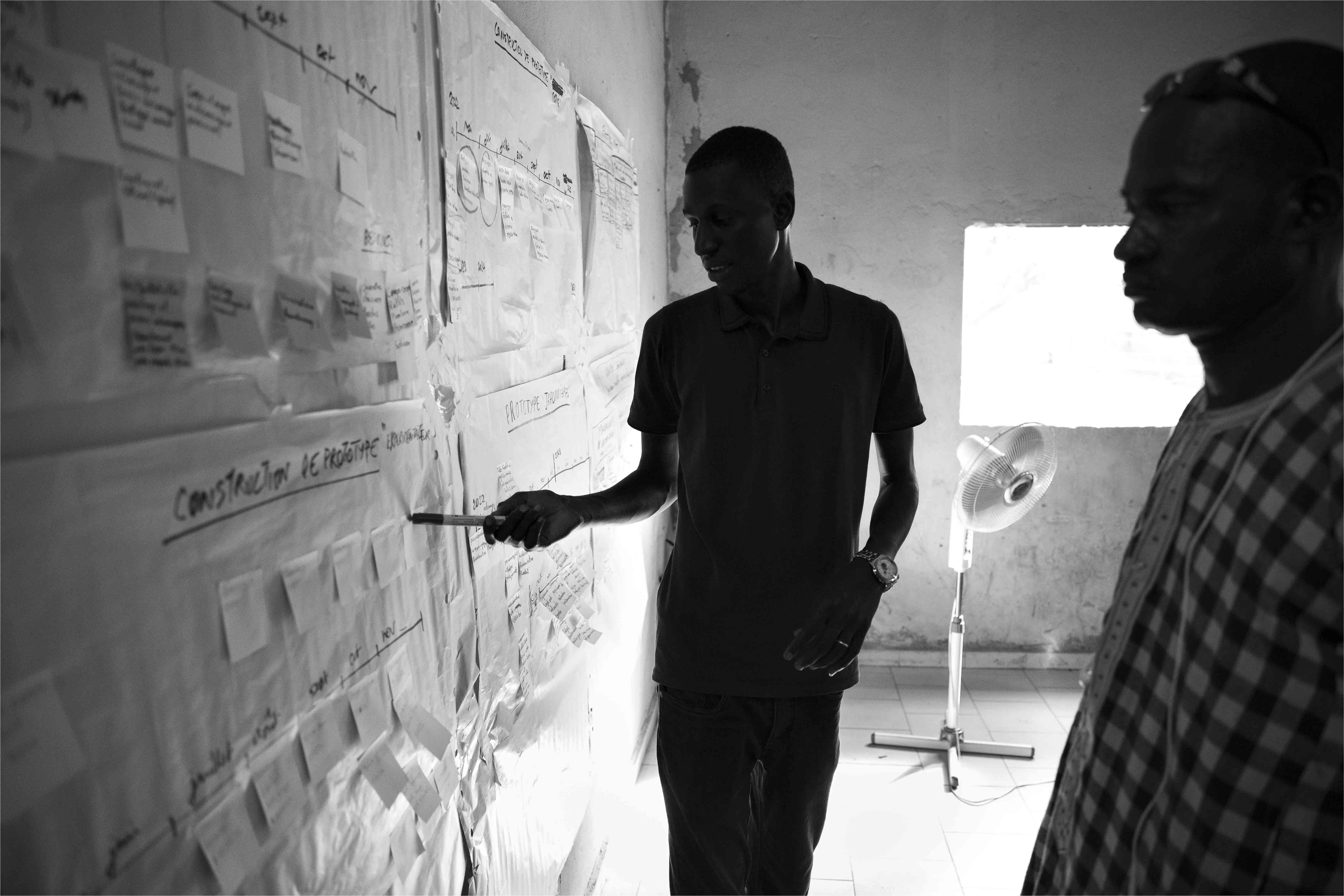 Padex, post-it et feutres