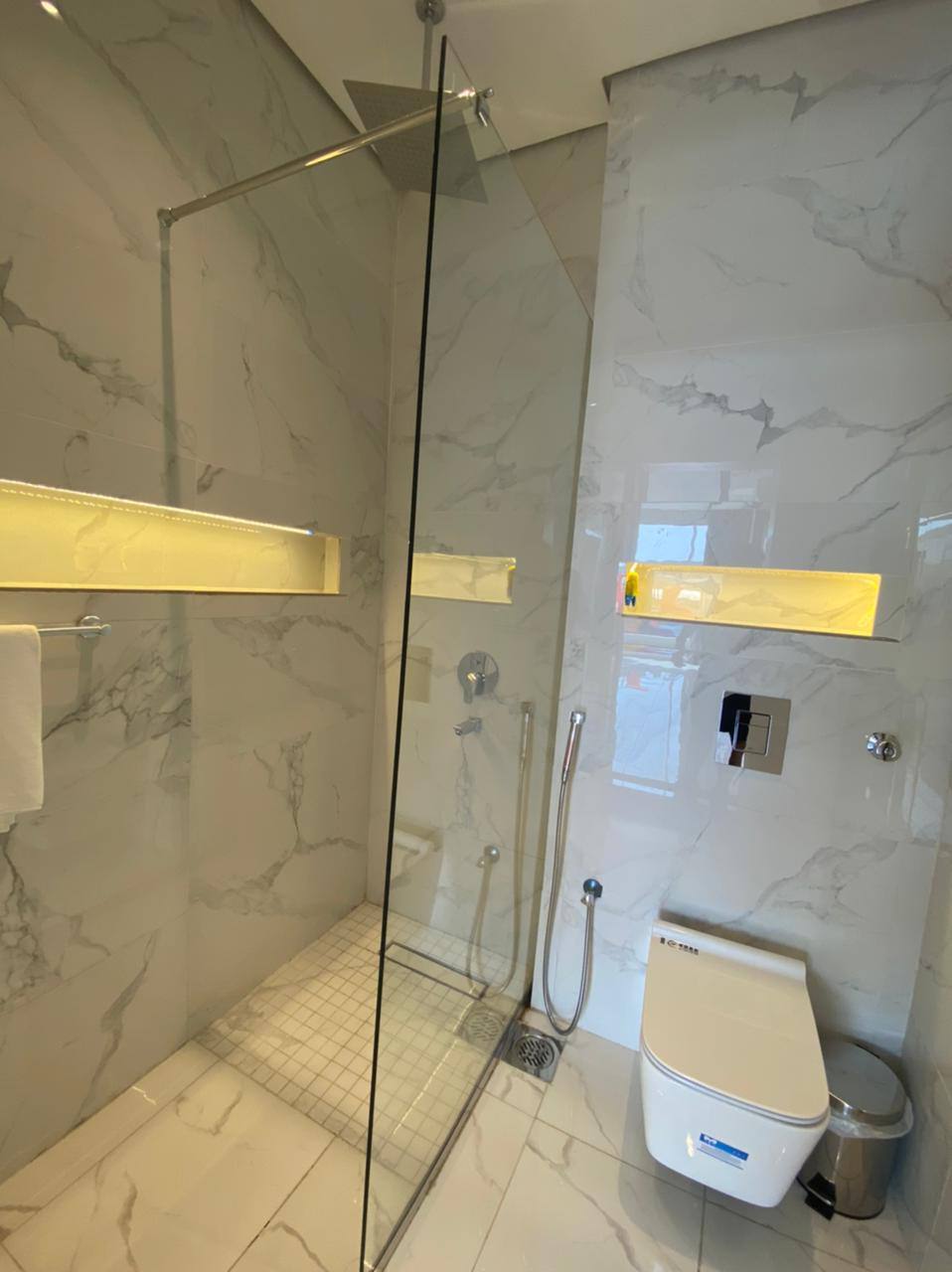 Chalet with water games