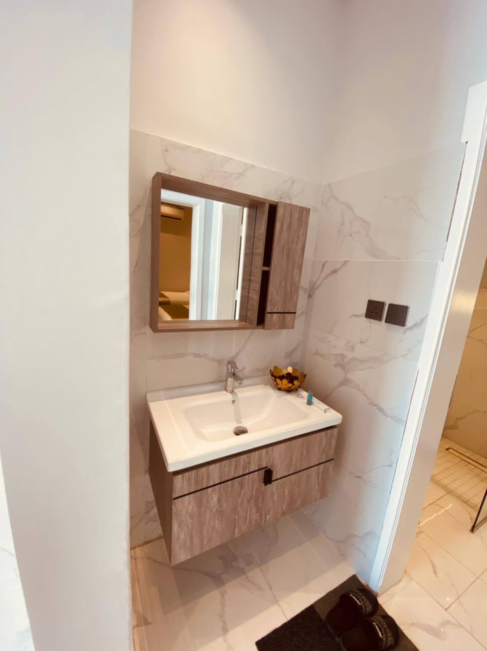 Chalet with water games