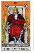 Tarot kártya - IV A Császár