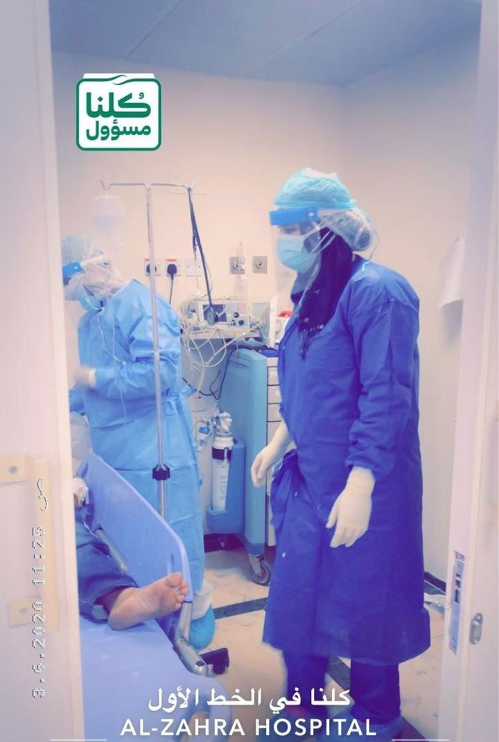 The COVID-19 pandemic..and our mighty heroes