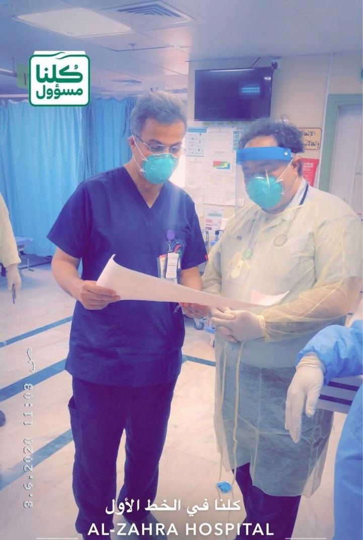 The COVID-19 pandemic..and our mighty heroes