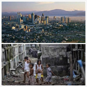 菲律宾经济-贫民区和金融区