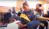 Mbali the girl without arms living a normal student life at Myngenoegen English Private School 