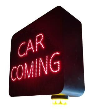 Car Coming Sign, Vehicle Exit Warning LED