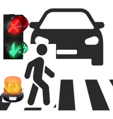 Pedestrian and Vehicle Safety Warning Signals