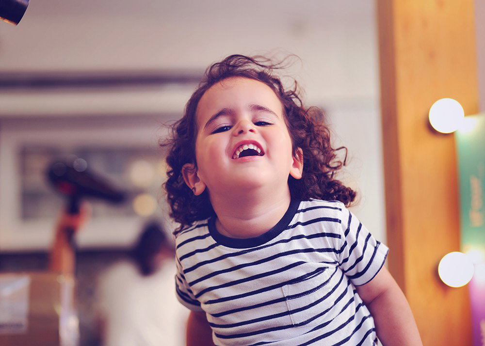 Age 3 how exciting! The moment when the little one turns into a little gerber, is told. And the hair?! At least we will have pictures as a souvenir.