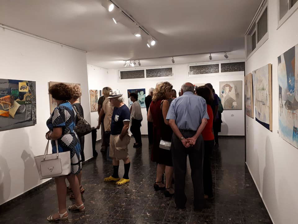זאב אילון, אירוע פתיחת תערוכת יחיד, גלריה זלאיטארט 2018
