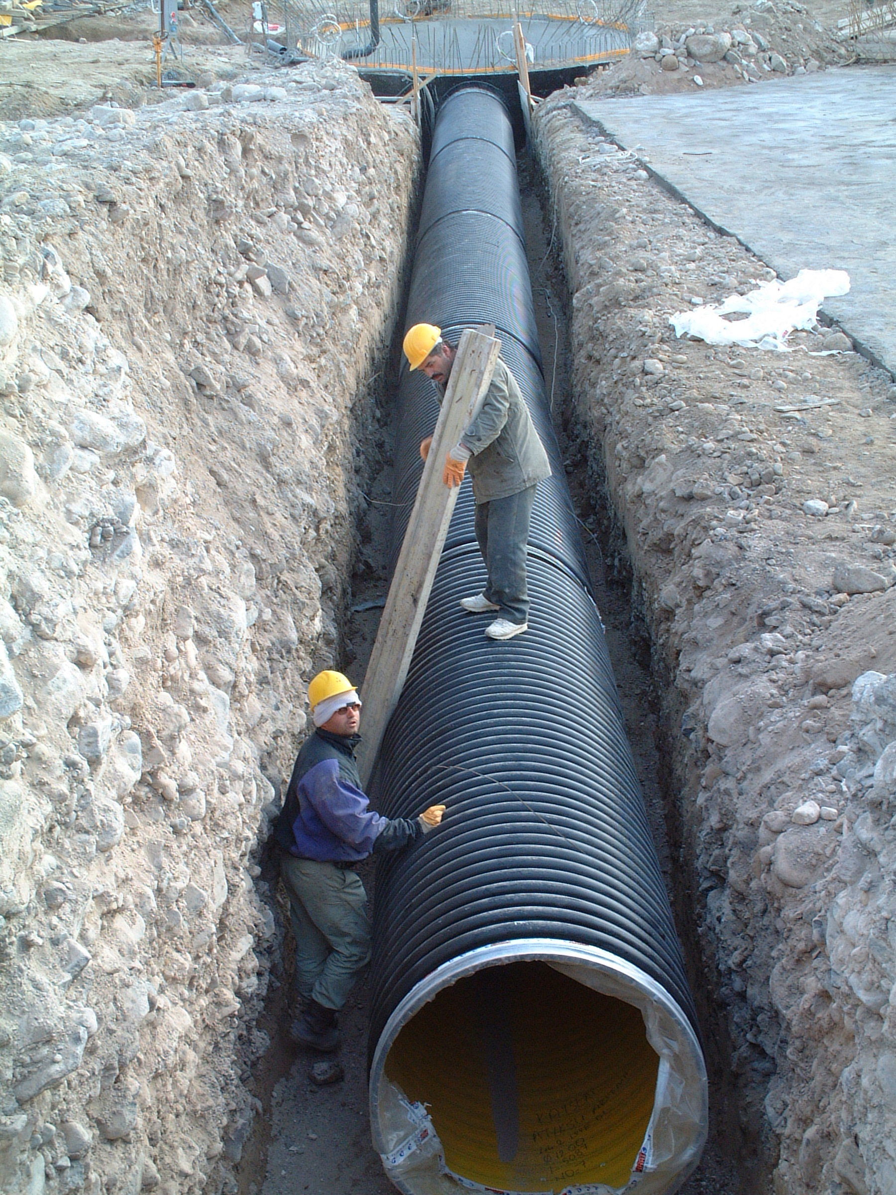 Part of the shield group's previous work