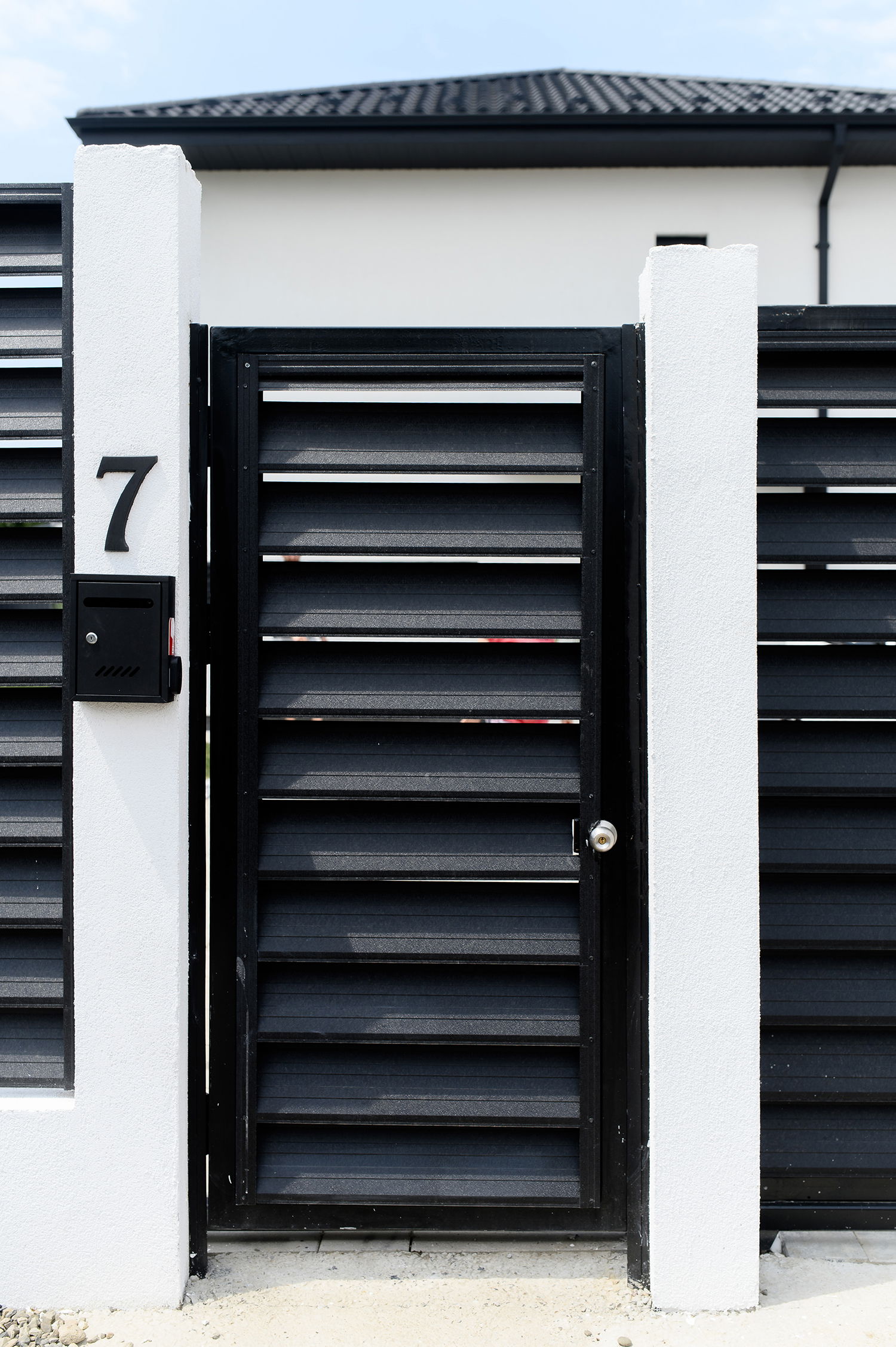 Venetian blind fences