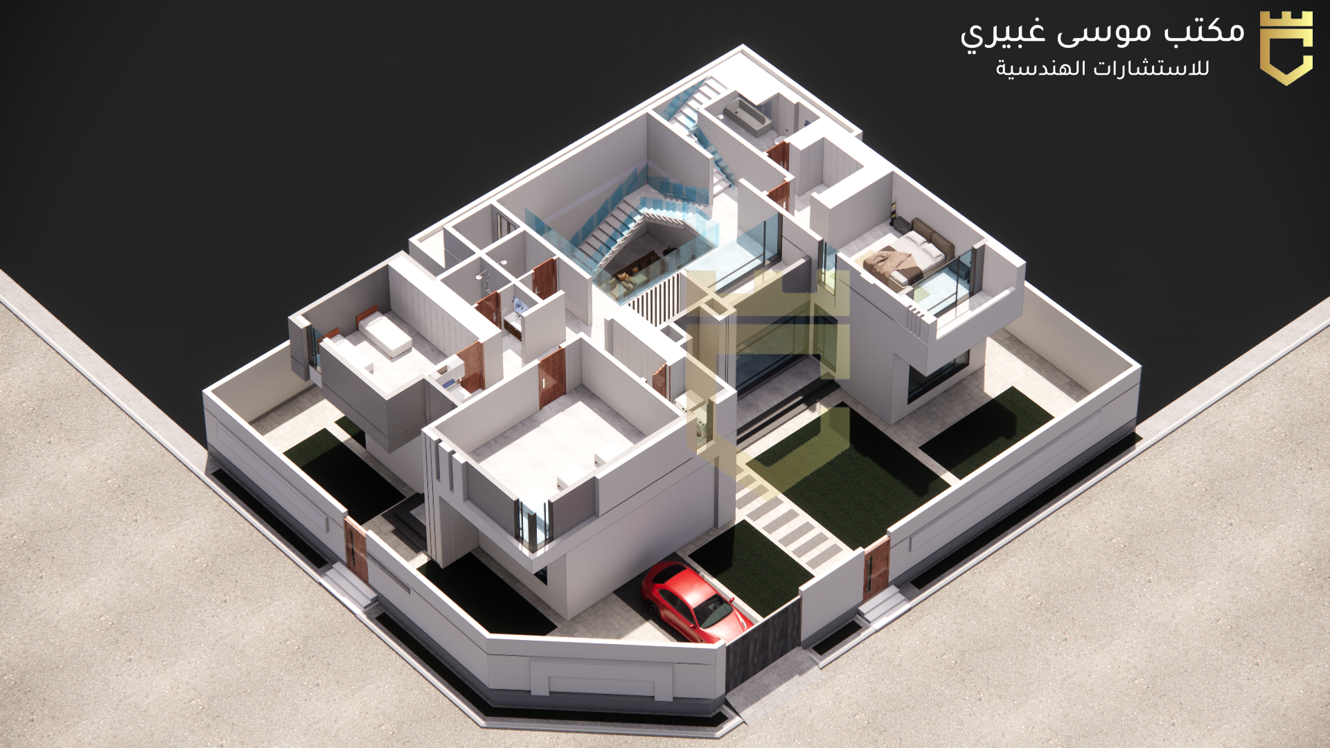 Residential villa | Land area: 500 square meters