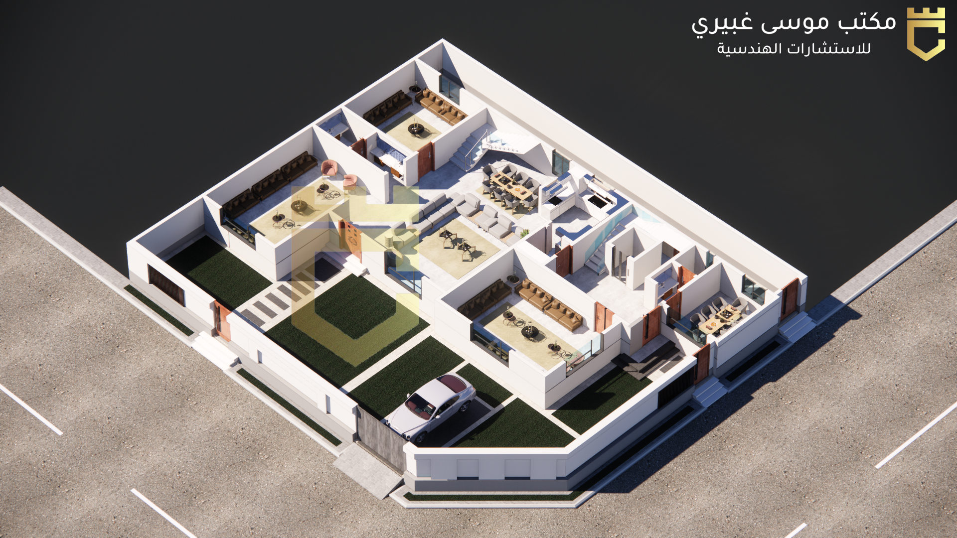 Residential villa | Land area: 500 square meters