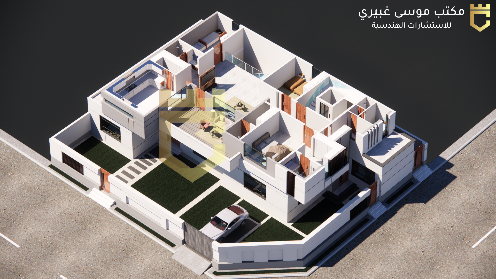 Residential villa | Land area: 500 square meters