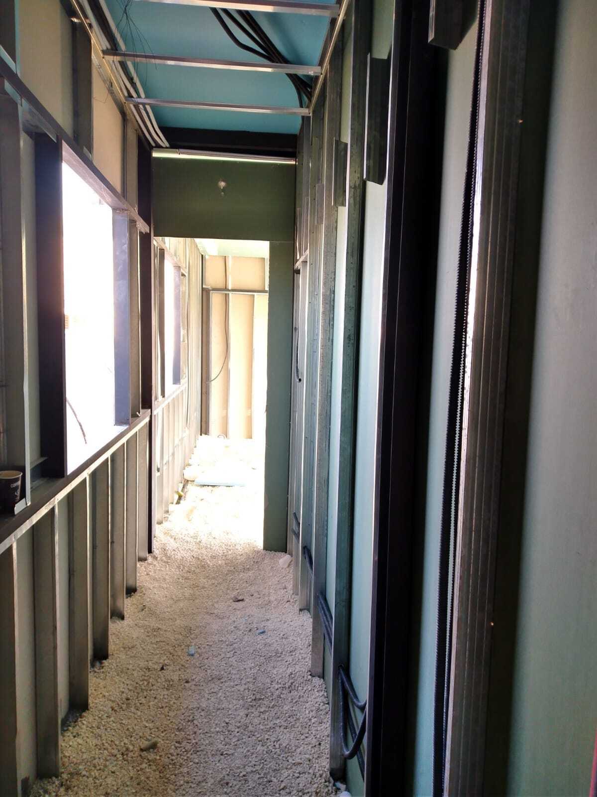 Implementation of a tiled roof in the Rabieh area