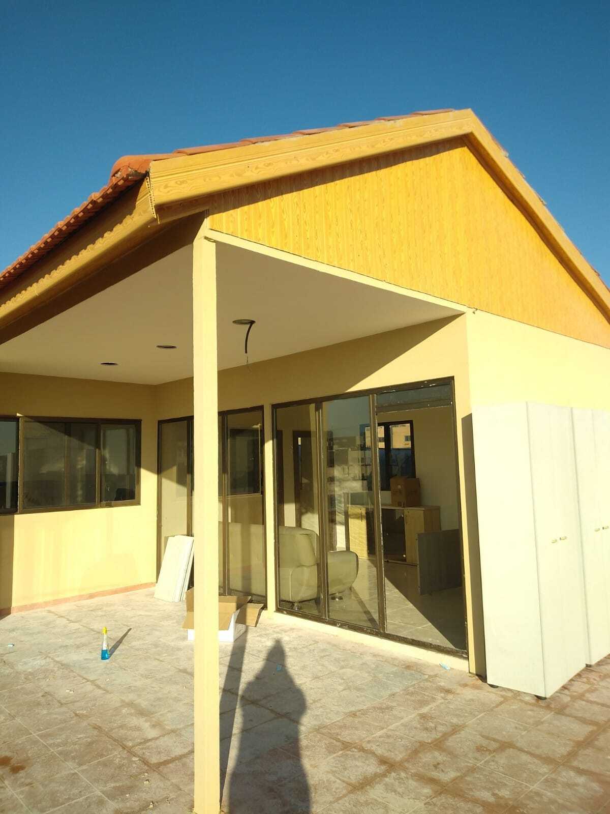 Implementation of a tiled roof in the Rabieh area