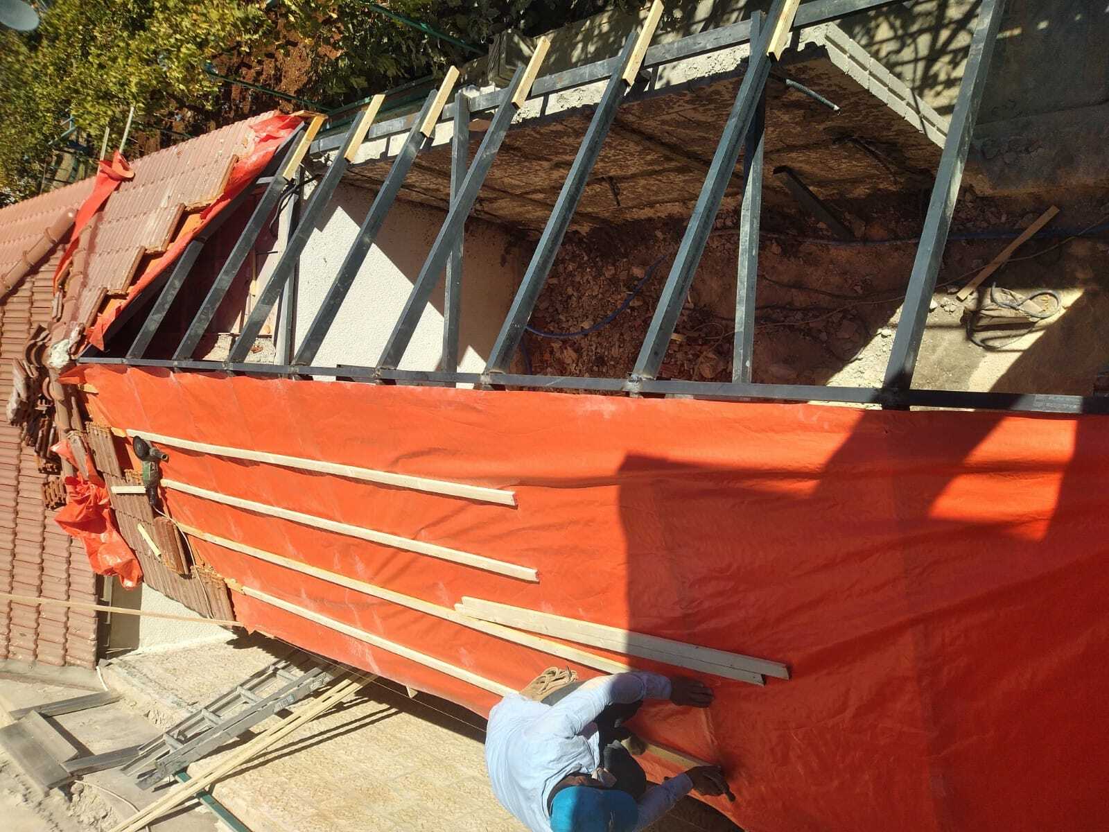 Building an annex in Dabouq